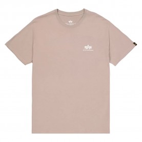 тениска,мъжки,тениски,alpha,industries,basic,small,logo,short,sleeve,t,shirt,vintage,sand,(beige)