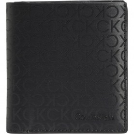 Calvin klein Daily Tech Trifold 6Cc wallet - Black (BlaTonal Mono) портфейли,и,портмонета,calvin,klein,daily,tech,trifold,6cc,wallet,black,(blatonal,mono)