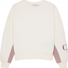 блуза,детски,блузи,calvin,klein,jeans,colour,blomonogram,sweatshirt,beige