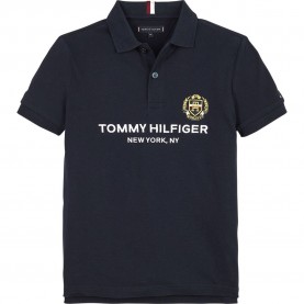 детски,блузи,с,яка,tommy,hilfiger,icon,short,sleeve,polo,blue