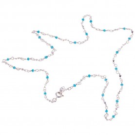 бижутерия,cristian,lay,43406600,necklace,clear,(silver,blue)
