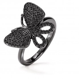 бижутерия,folli,follie,3r17s062kk,54,ring,silver,(black)