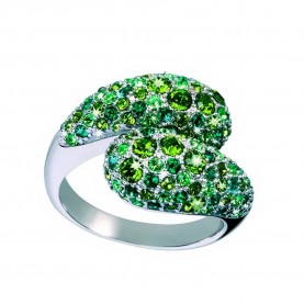 бижутерия,glamour,gr33,84,ring,green,(green)