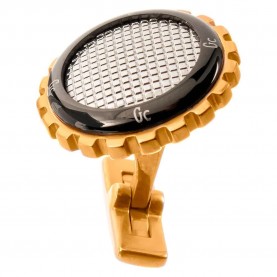 бижутерия,guess,cmc70704,cufflinks,golden,(silver,oro,negro)