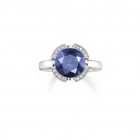 бижутерия,thomas,sabo,038,050,32,52,ring,silver,(blue,silver)