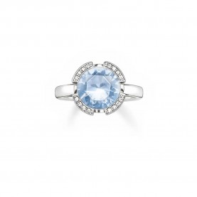 бижутерия,thomas,sabo,038,059,31,56,ring,silver,(blue,silver)