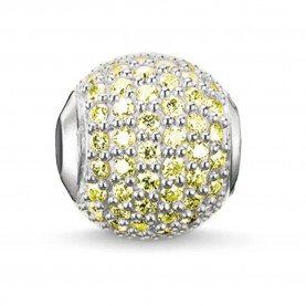 бижутерия,thomas,sabo,k0123,051,33,charm,silver,(green)
