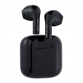 слушалки,слушалки,happy,plugs,bluetooth,wireless,earphones,black