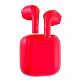 слушалки,слушалки,happy,plugs,bluetooth,wireless,earphones,red,(red)