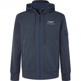 блуза,мъжки,пуловери,hackett,amr,utility,trck,full,zip,sweatshirt,blue