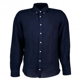 риза,с,дълъг,ръкав,мъжки,ризи,hackett,garment,dyed,linen,b,long,sleeve,shirt,blue