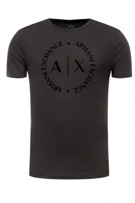 тениска,мъжки,тениски,armani,exchange,8nztcd,z8h4z,t,shirt,black