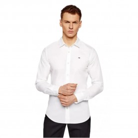 тениска,мъжки,тениски,tommy,jeans,dm0dm04405,long,sleeve,t,shirt,white,(classic,white)