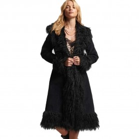 яке,дамски,якета,и,палта,superdry,vintage,long,afghan,jacket,black
