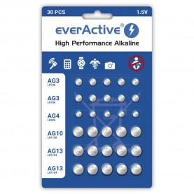 батерии,everactive,agmix30bl,alkaline,battery,40,units,multicolor,(multicolour)
