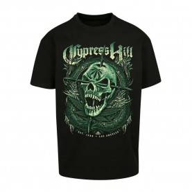 тениска,дамски,тениски,mister,tee,skull,crossbon,essential,urban,classics,cypress,hill,oversize,short,sleeve,t,shirt,black,(black)
