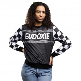 тениска,дамски,тениски,eudoxie,bonnie,long,sleeve,t,shirt,black,(black)