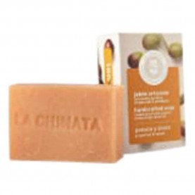 хигиена,тяло,la,chinata,handcrafted,tonifying,gapefruit,lemon,100g,soap,golden