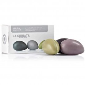 хигиена,тяло,la,chinata,mini,olive,soap,pack,75g,soap,golden