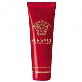 хигиена,тяло,versace,eros,flame,perfumed,tubo,250ml,shower,gel,red