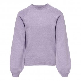 блуза,детски,блузи,only,lesly,kings,sweater,purple,(dewberry,detail,w.,melange)