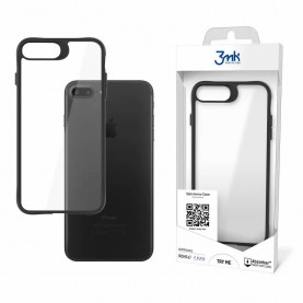 други,аксесоари,3mk,apple,iphone,7,8,se,2020,2022,satin,armor,phone,case,white,(clear,black)