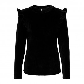 тениска,дамски,тениски,only,fenja,long,sleeve,t,shirt,black,(black)