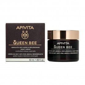 специфични,козметични,продукти,apivita,queen,bee,antiage,night,moisturizer,golden