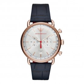 Часовник Emporio armani AR11123 watch - Golden (Pink Gold / Leather) часовник,часовници,emporio,armani,ar11123,watch,golden,(pink,gold,leather)