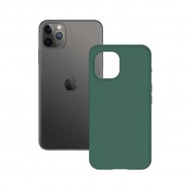 други,аксесоари,ksix,soft,silicone,bulk,iphone,11,pro,max,silicone,phone,case,green,(green)