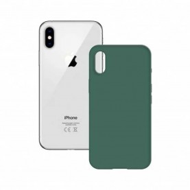 други,аксесоари,ksix,soft,silicone,bulk,iphone,xs,max,silicone,phone,case,green
