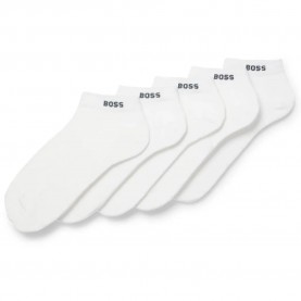 чорапи,мъжки,чорапи,boss,uni,10244663,01,short,socks,5,pairs,white