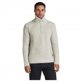 блуза,мъжки,пуловери,g,star,chunky,skipper,half,zip,sweater,beige