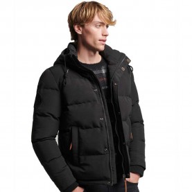 яке,мъжки,якета,superdry,everest,hooded,puffer,jacket,black