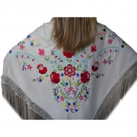 ръкавици,шапки,и,шалове,flamenco,pgm3933,handkerchief,white