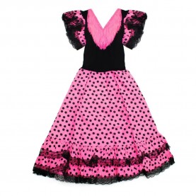 рокля,детски,поли,и,рокли,flamenco,vs,nflp,dress,pink
