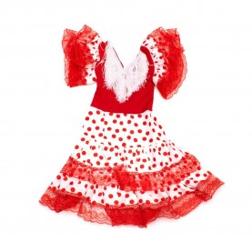 рокля,детски,поли,и,рокли,flamenco,vs,rb,dress,red,white