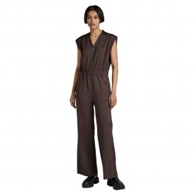 гащеризон,дамски,гащеризони,g,star,wide,leg,jumpsuit,brown