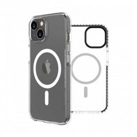 други,аксесоари,muvit,for,change,recycletek,magsafe,shockproof,3m,iphone,14,plus,silicone,phone,case,clear,(clear,black)