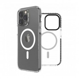 други,аксесоари,muvit,for,change,recycletek,magsafe,shockproof,3m,iphone,14,pro,silicone,phone,case,clear,(clear,black)