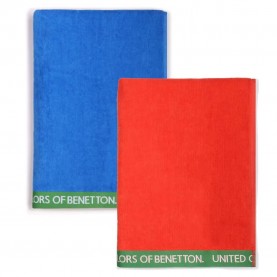 хавлиена,кърпа,хавлии,benetton,towel,2,units,green,(blue,red)