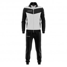 анцуг,мъжки,анцузи,givova,visa,triacetato,4s,tracksuit,white,black