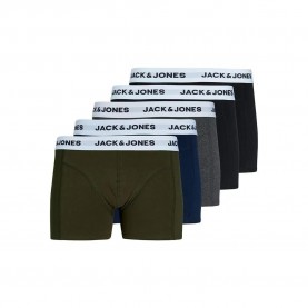 боксерки,мъжко,бельо,jack,&,jones,basic,white,wb,boxers,5,units,multicolor,(forest,night,pack,navy,blazer,dark,grey,melange,black)