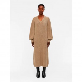 рокля,дамски,поли,и,рокли,object,malena,long,sleeve,dress,brown