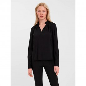 дамски,блузи,дамски,ризи,vero,moda,bell,woven,long,sleeve,blouse,black,(black)