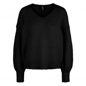 блуза,дамски,пуловери,дамски,плетени,дрехи,yas,livi,sweater,black