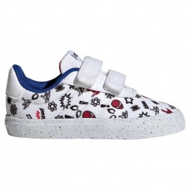детски,маратонки,детски,маратонки,adidas,vulcraid3r,spiderman,cf,infant,trainers,white