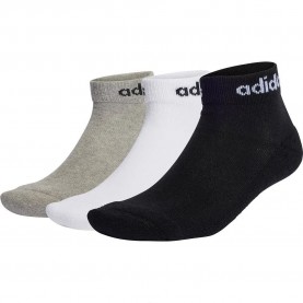чорапи,дамски,чорапи,adidas,c,lin,3p,short,socks,3,pairs,multicolor,(grey)