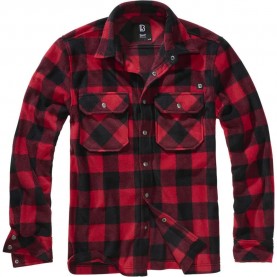 риза,с,дълъг,ръкав,мъжки,ризи,brandit,jeff,long,sleeve,shirt,red,black