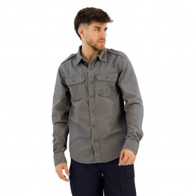 риза,с,дълъг,ръкав,мъжки,ризи,brandit,vintage,long,sleeve,shirt,grey,(charcoal,grey)